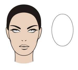 Oval Face Shape